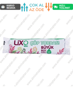 Büyük Boy Çöp Poşeti 65*80 cm 10 Lu Rulo (1 Adet) - Mavi
